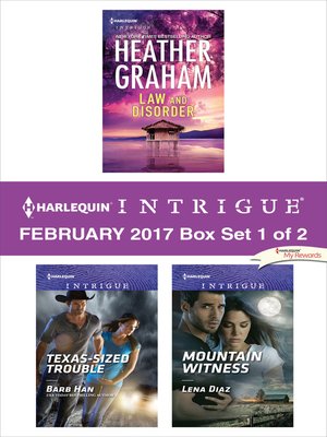 cover image of Harlequin Intrigue February 2017, Box Set 1 of 2